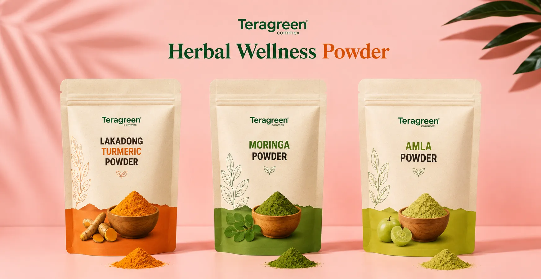 >Herbal Wellness Powders